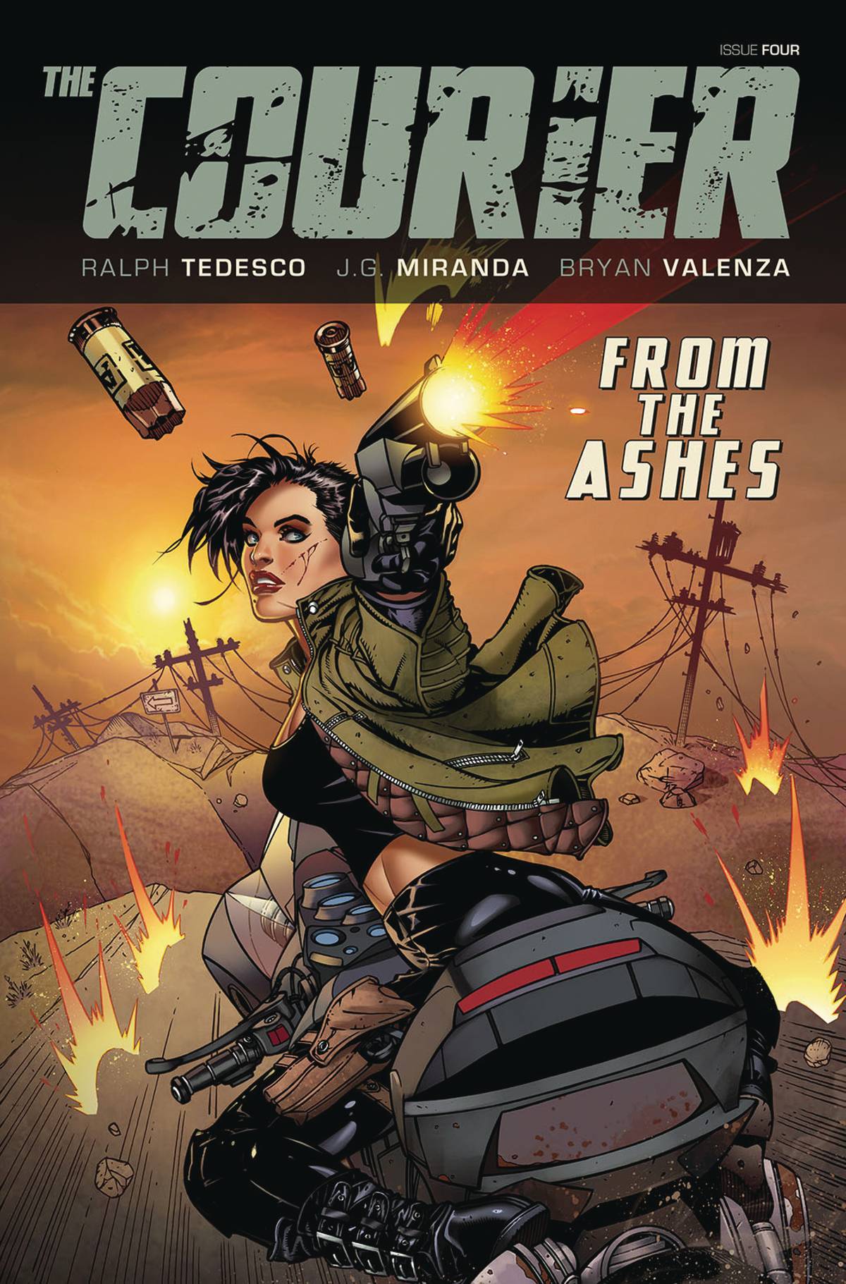 Courier #4 (Of 5) Cover A Johnson