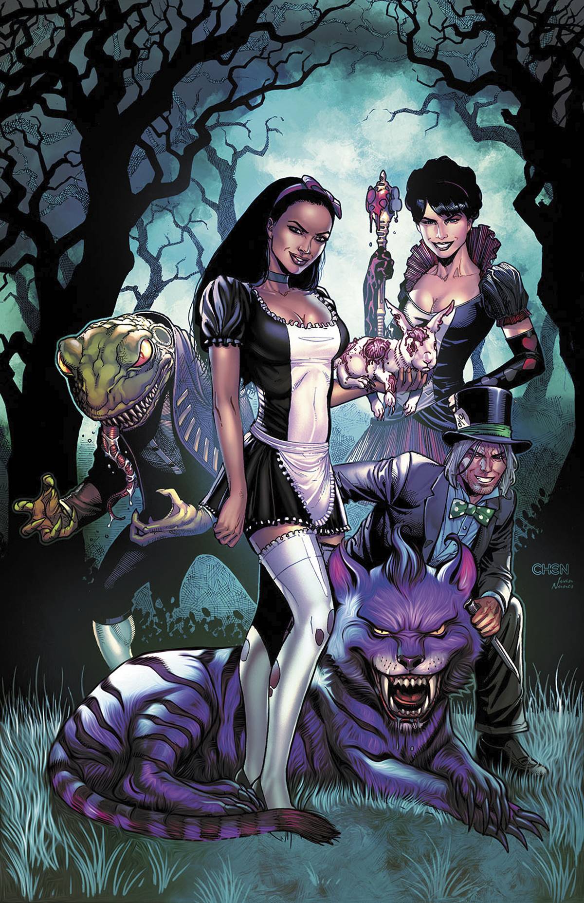 GFT Wonderland Birth Of Madness Cover B Chen
