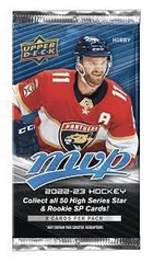 2022-23 UD MVP hockey pack