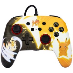 Pokemon: Pikachu vs. Meowth Enhanced Wired Controller for Nintendo Switch