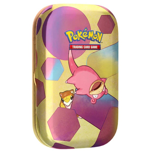Scarlet & Violet 151 Mini Tin Slowpoke & Sandshrew