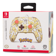 PowerA Enhanced Wired Controller - Pikachu Blush Edition