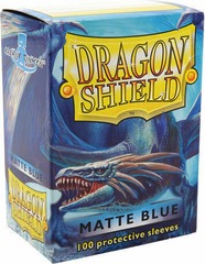 Dragon Shield Blue Matte Standard Size 100 Count