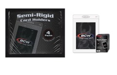 BCW Size #1 Semi Rigid Card Holders (Box of 200)