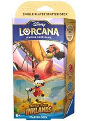 Disney Lorcana: Into The Inklands Starter Deck Ruby Sapphire