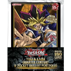 Yugi & Kaiba Quarter Century 9 Pocket Duelist Portfolio