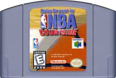 Kobe Bryant in NBA Courtside