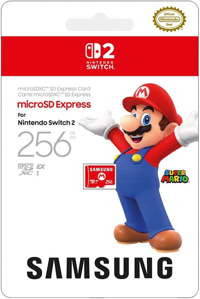 MicroSD Express for Switch 2 256 gb Samsung