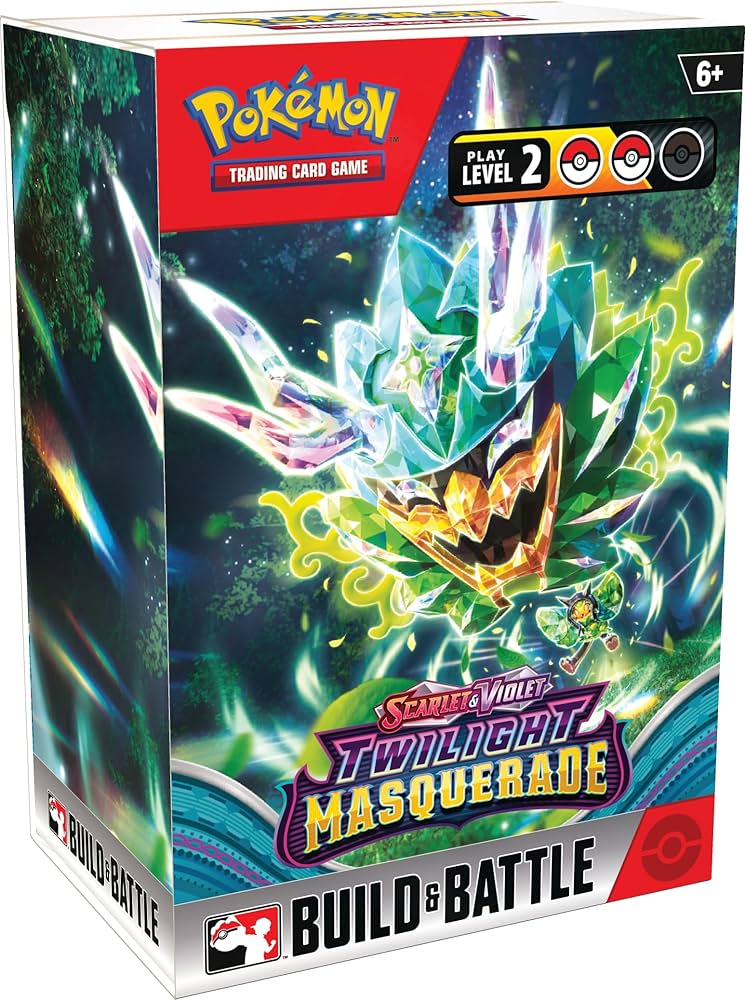 Pokemon Scarlet & Violet Twilight Masquerade Build & Battle