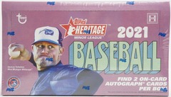 2021 Topps Heritage Minor League Baseball