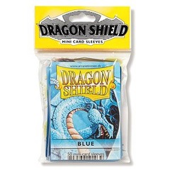 Dragon Shield Blue Mini Card Sleeves 50 Count