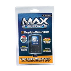 Max Memory 32MB PS2 Memory Card