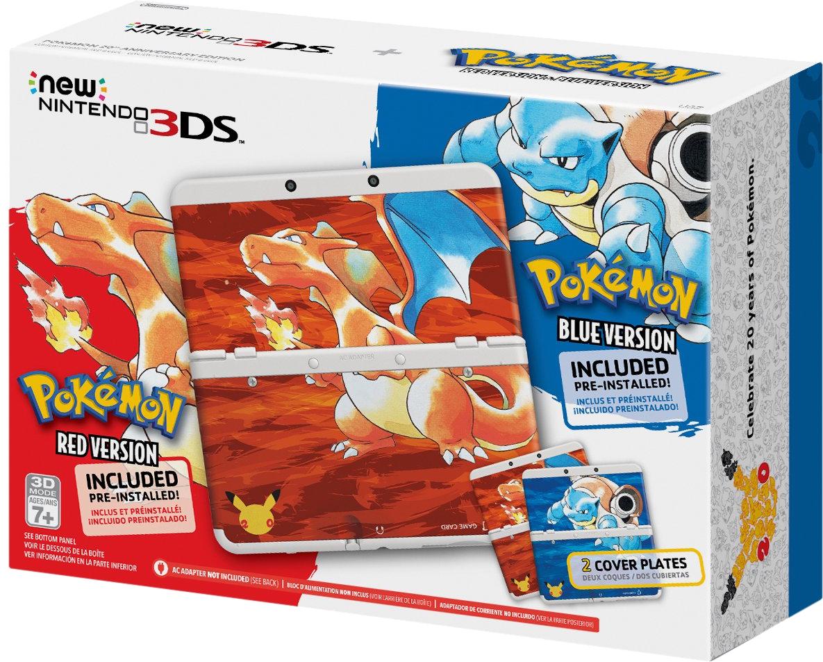 New Nintendo 3DS Pokemon 20th Anniversary Edition