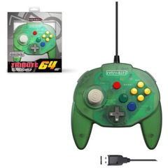 Retro-Bit Tribute64 Controller For PC/Switch - Jungle Green