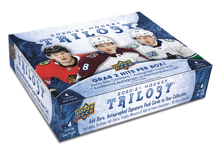 2020/21 Upper Deck Trilogy Hockey Box