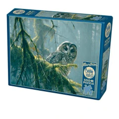 Mossy Branches - Spotted Owl 500-Piece Puzzle