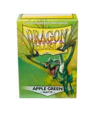 Dragon Shield Apple Green Matte Standard Size 100 Count