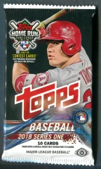 2018 Topps Series 1 One Retail Baseball Pack (12 cards)