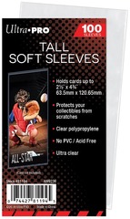 Ultra Pro Tall Soft Sleeves 100 Count