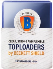 Beckett Top Loaders 55pt 25 Count