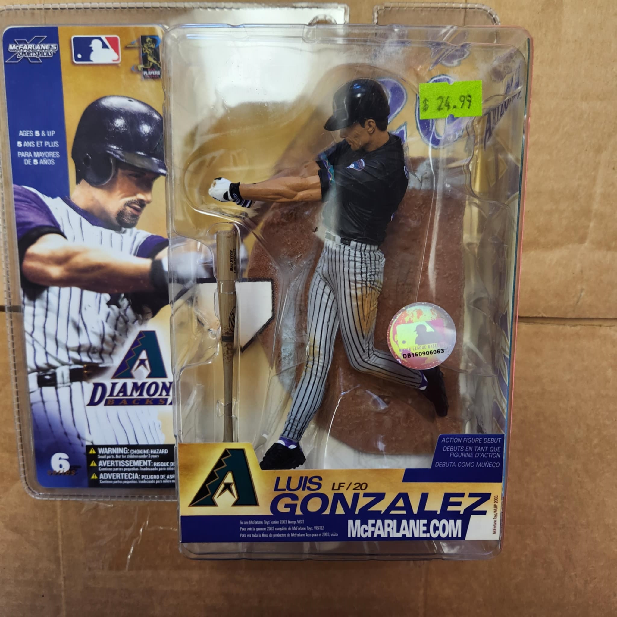 Luis Gonzalez Arizona Diamondbacks Series 6