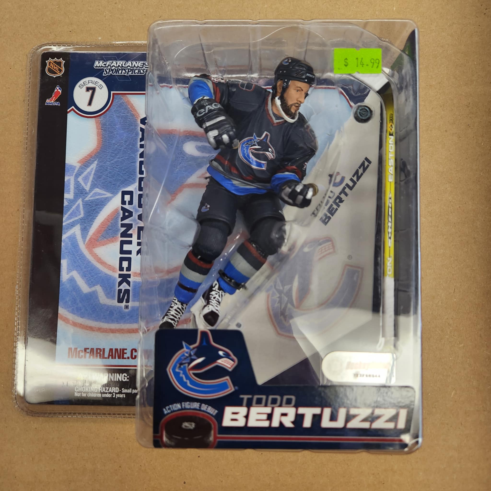 Todd Bertuzzi Vancouver Canucks Series 7