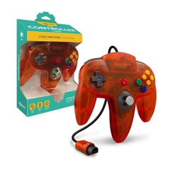 Tomee N64 Controller - Fire Orange