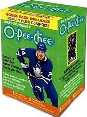 2021-22 Upper Deck O-Pee-Chee Hockey Trading Card BLASTER Box