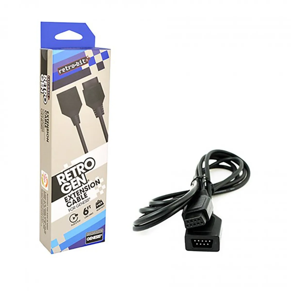 Retro-bit Genesis Controller Extension Cable