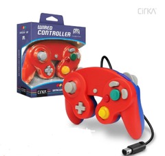 Cirka GC/Wii Controller - Red/Blue