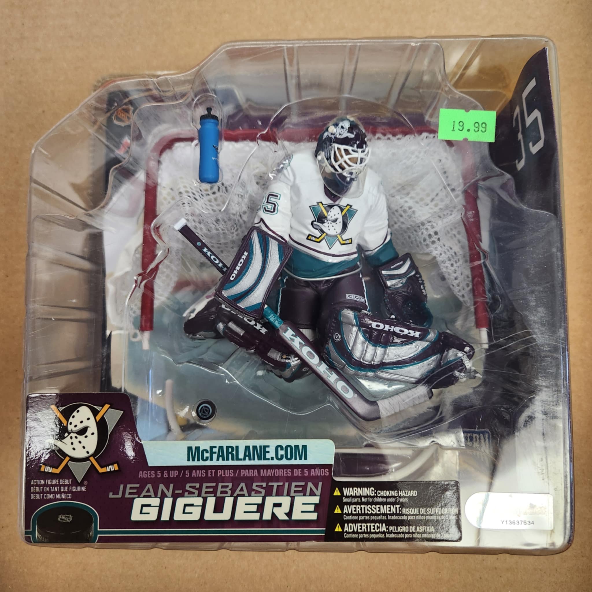 Jean-Sebastien Giguere Anaheim Ducks series 7