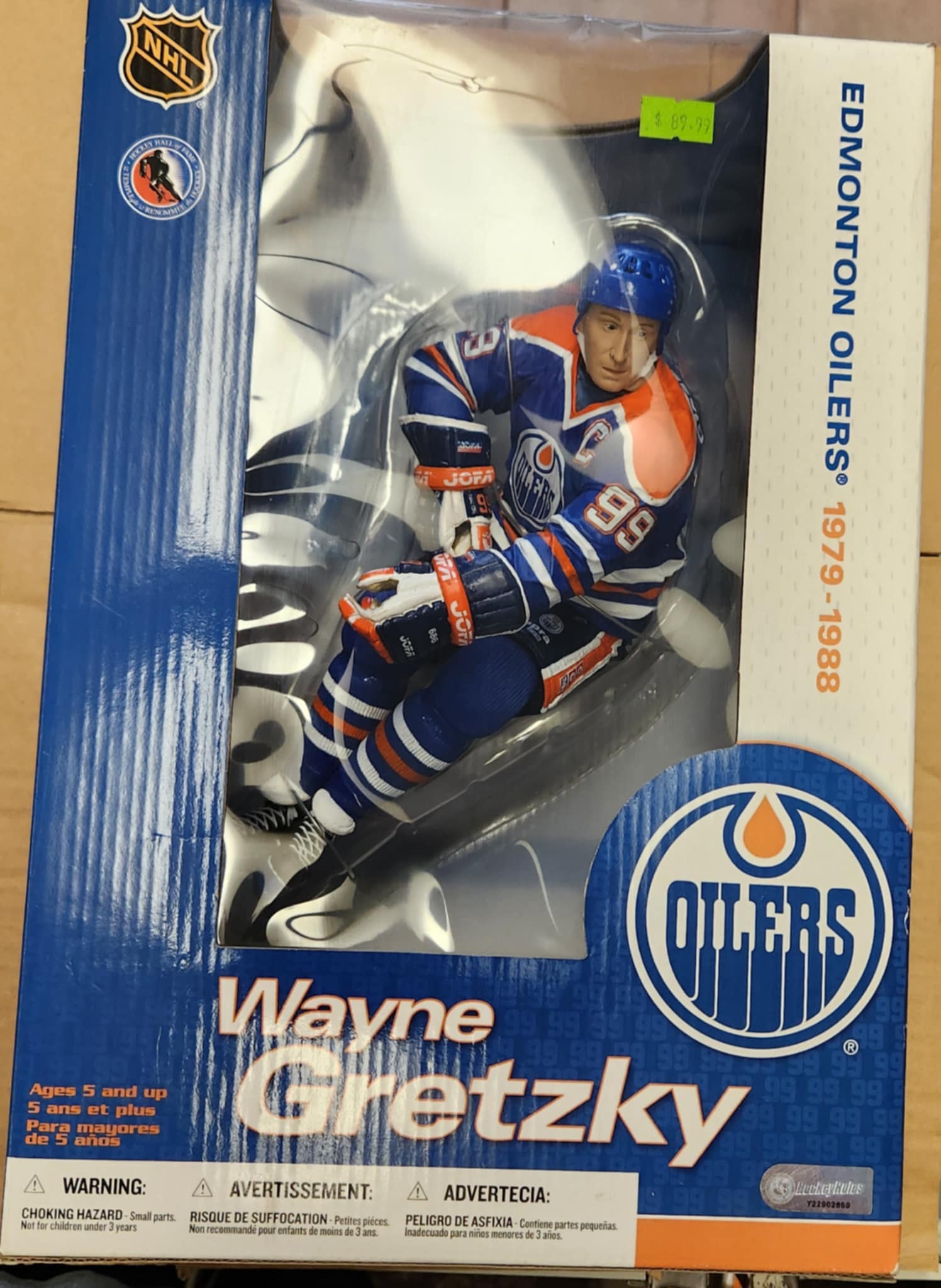 Wayne Gretzky Edmonton Oilers 12 inch