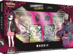 Champion's Path Marnie Playmat Premium Collection Box