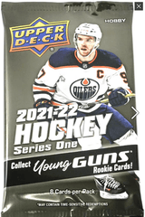 2021/22 Upper Deck Series 1 Hockey Pack HOBBY