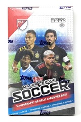 2022 Topps Major League Soccer Hobby box