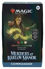 Murders At Karlov Manor Commander Deck - Deadly Disguise