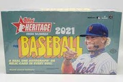 2021 Topps Heritage Baseball Box (24 Packs)