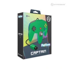 Hyperkin Captain Funtoon N64 Controller - Hero Green