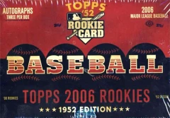 2006 Topps Baseball Rookies 1952 Edition