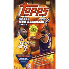 2000-01 Topps NBA Basketball Series 2 (12 Jumbo Packs, 45 cards per pack)