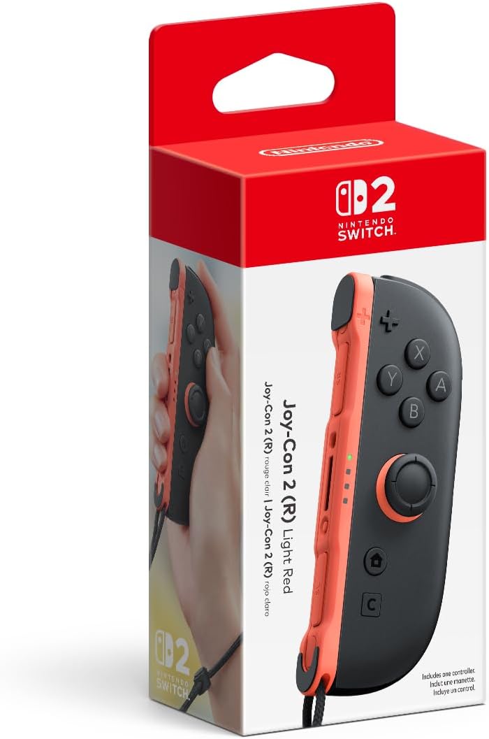 Joy-Con 2 (R) Light Red