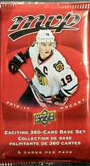 2016/17 Upper Deck MVP Hockey Pack