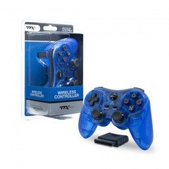 TTX Wireless Controller For PS1 & PS2 - Blue