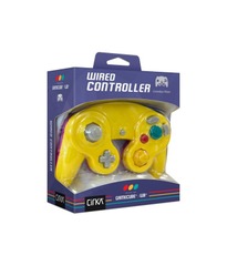 Cirka Brand - GameCube Wired Controller ( Yellow/ Purple)