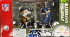 Matt Hasselbeck Seattle Seahawks / Troy Polamalu Pittsburgh Steelers mcfarland Double Pack