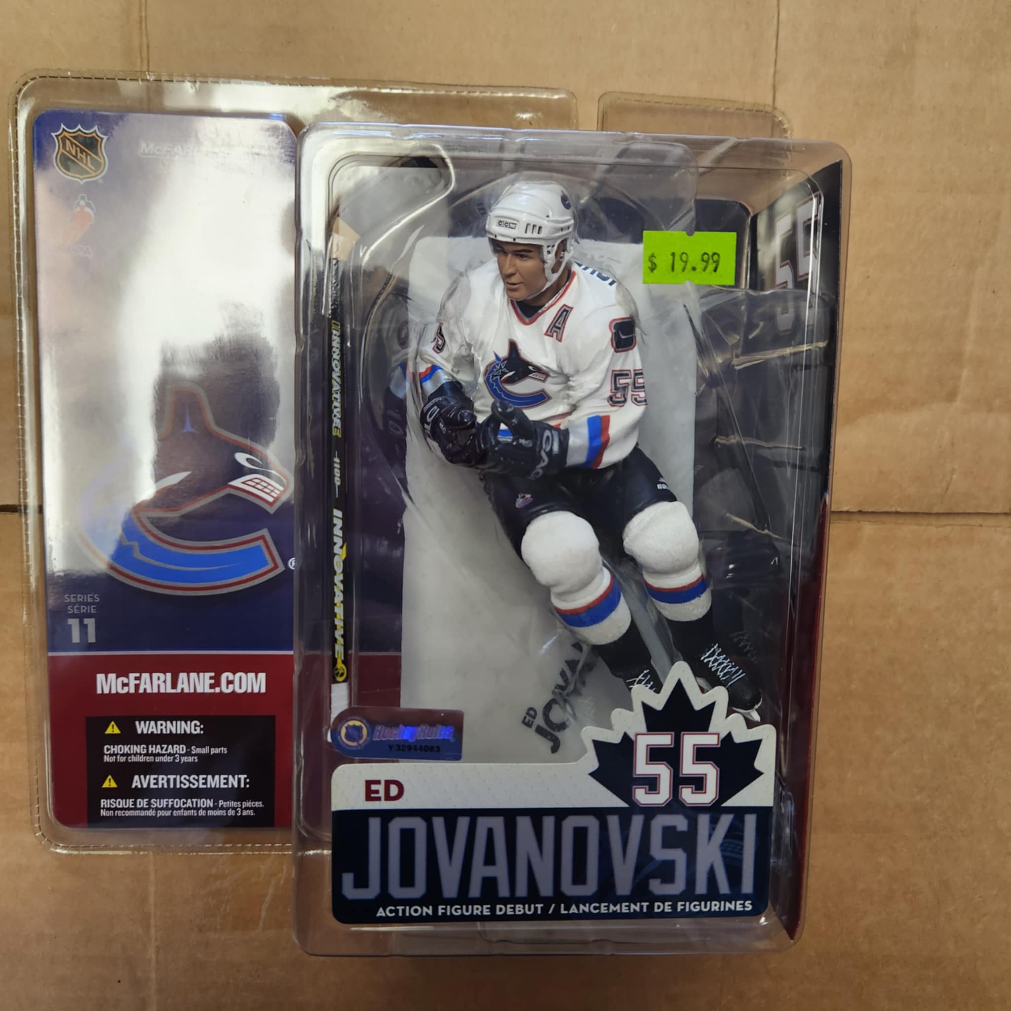 Ed Jovanovski Vancouver Canucks series 11