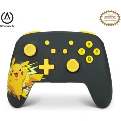 Power A Enhanced Wireless Controller - Pikachu Ecstatic