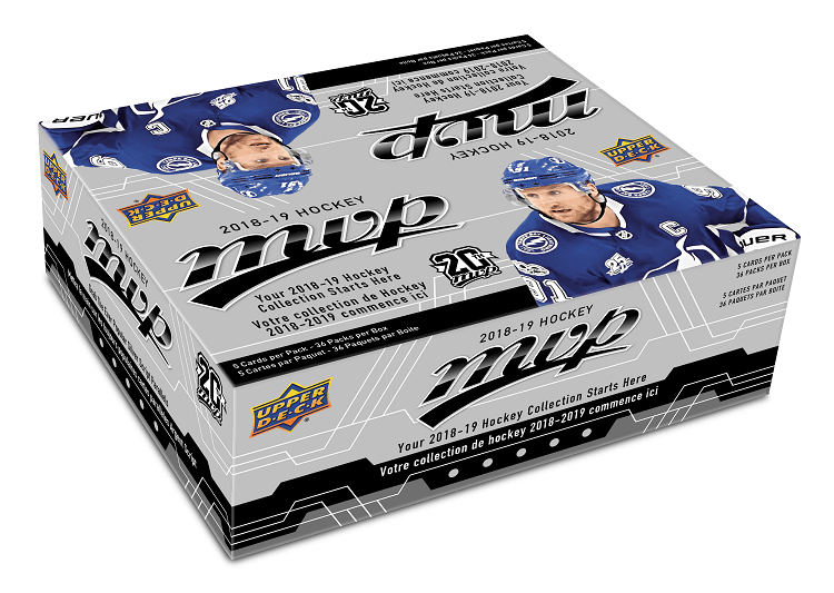 2018-19 Upper Deck MVP Hockey Retail Box