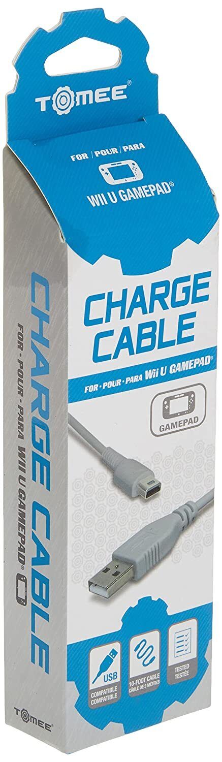 Tomee Wii U Gamepad Charge Cable