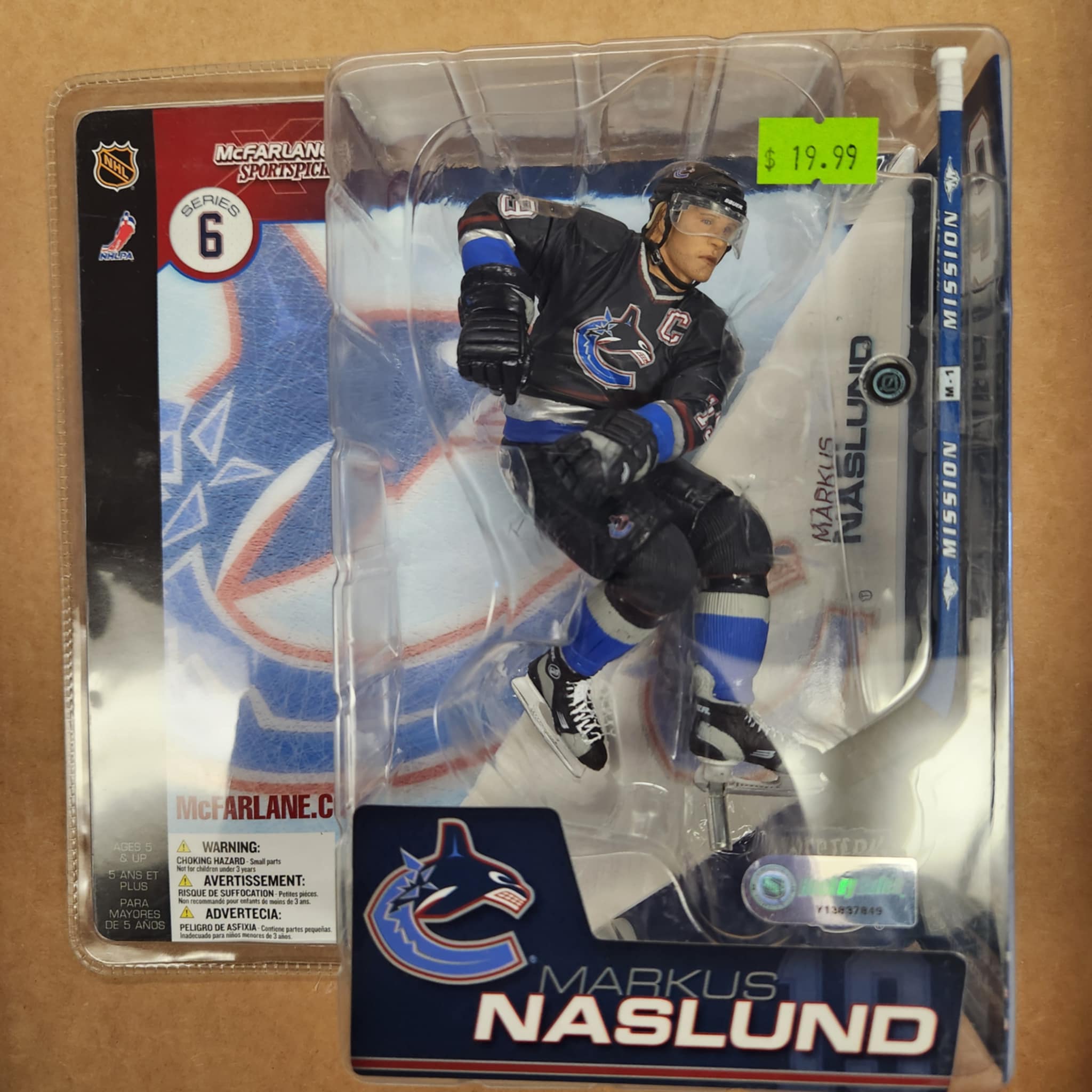 Markus Naslund Vancouver Canucks Series 6